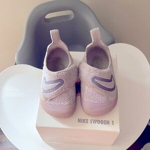 Nike Swoosh 1 Baby Size 5c Purple